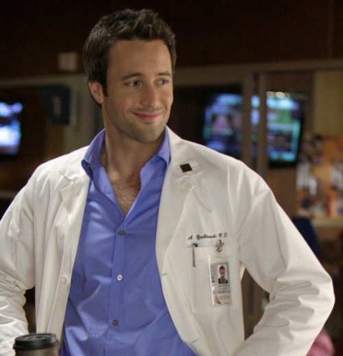 Alex as Dr Andy 