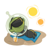 Alien_Sunbathing